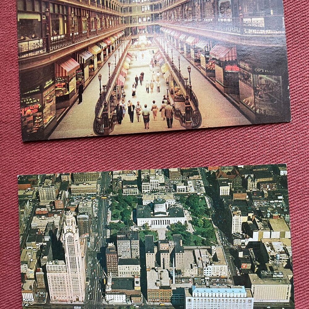 Vintage Lot of 20 Ohio Unused Postcards